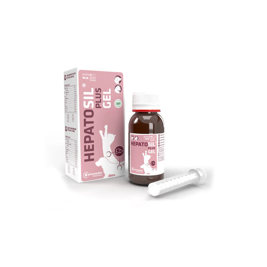 Pharmadiet Hepatosil plus Gel para perro y gato 50 ml, , large Imagen numero 1